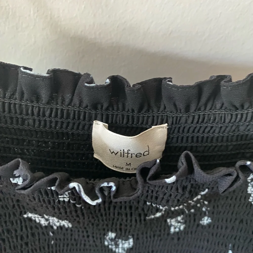 Wilfred Ruffled Floral Print Mini Dress - Picture 2 of 2